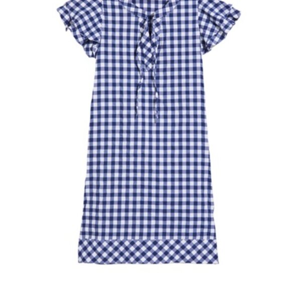 Vineyard Vines Blue and White Checkered Dress - Picture 2 of 6